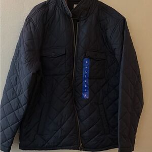 Weatherproof Men's Quilted Navy Jacket